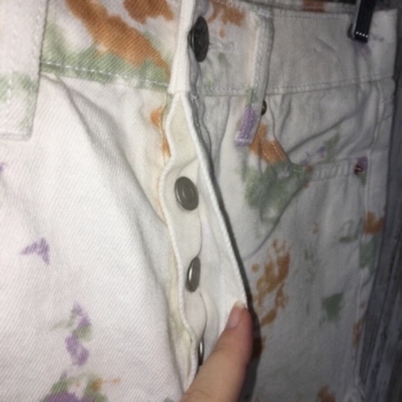 Wild Fable Highest Rise Button Front White Shorts - Picture 7 of 9